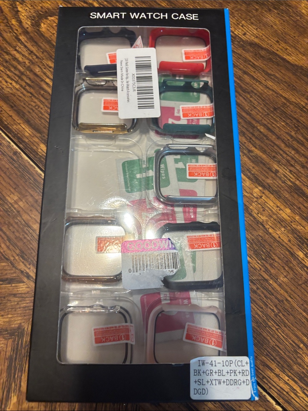 Apple Watch Universal Smartwatch Protective Case Covers - Multi-Color (10 Pack)